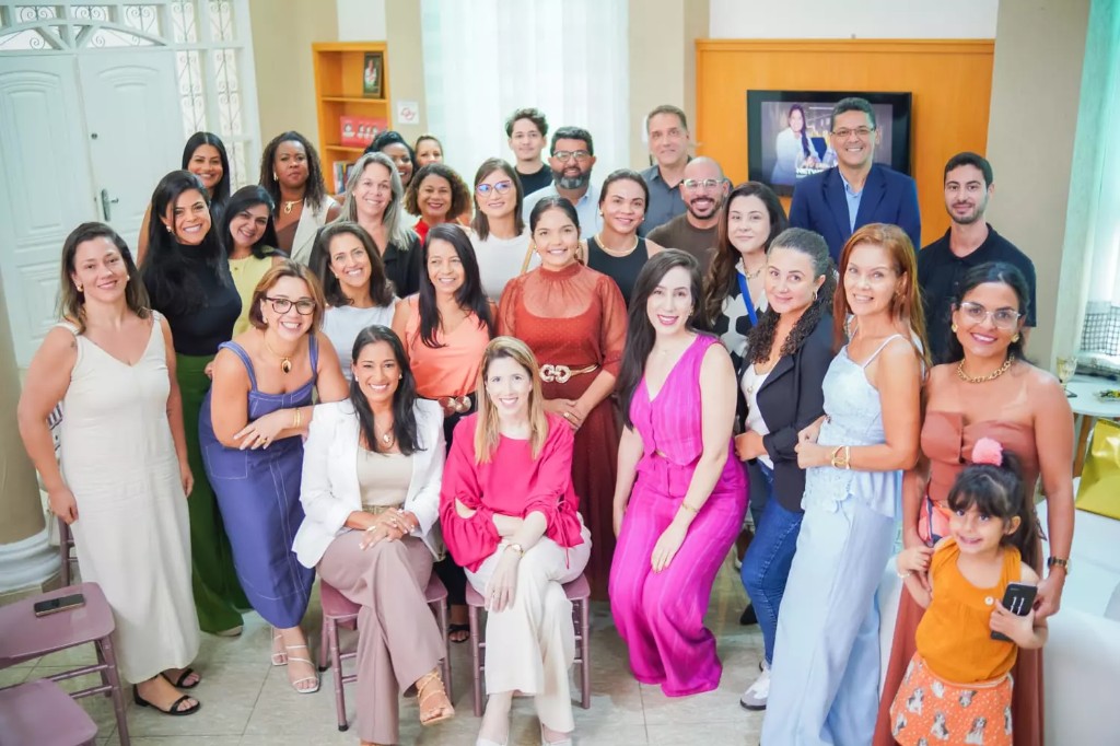 Empresários e empreendedores em edição anterior do Café com Networking